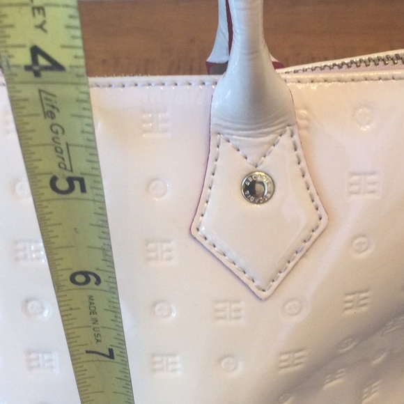 Arcadia Leather ButterCream/beige Italian Bag size OS - Picture 10 of 15